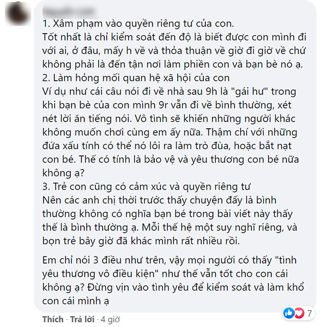 Đi chơi với bạn bè, mẹ theo sau tới tận bàn uống nước, cô bé 15 tuổi bất lực cầu cứu vì bị kìm kẹp, thực sự là bất hạnh hay ngược lại?-4