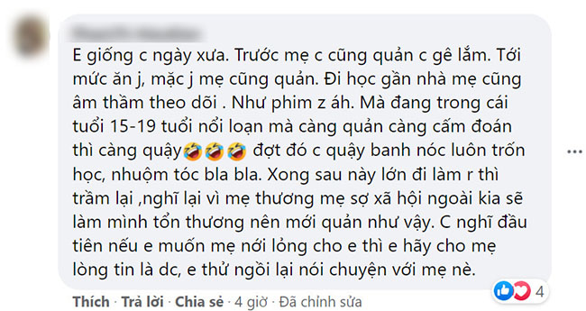 Đi chơi với bạn bè, mẹ theo sau tới tận bàn uống nước, cô bé 15 tuổi bất lực cầu cứu vì bị kìm kẹp, thực sự là bất hạnh hay ngược lại?-12
