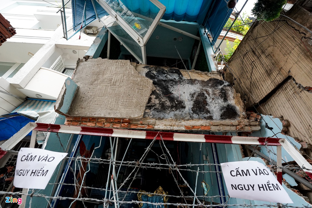 Cảnh tan hoang sau vụ nổ ở TP.HCM-10