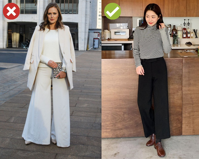 4 kiểu quần là khắc tinh của team nấm lùn, mặc lên chân ngắn hẳn đi và tổng thể vóc dáng bị dìm tơi tả-1