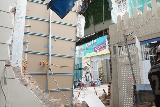 Ảnh: Cận cảnh hiện trường quán bún ở Sài Gòn bị nổ tung, chỉ còn lại đống đổ nát-9