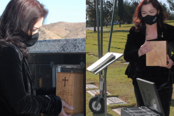 Chồng Thu Phương viếng mộ cố nghệ sĩ Chí Tài, tiết lộ có duyên với đàn anh quá cố-5