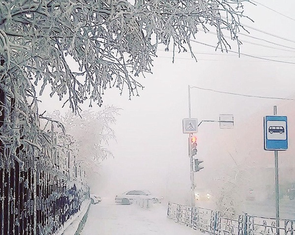 Bức ảnh cá cứng đơ xếp từng chồng bày bán ở chợ gây ngạc nhiên tột độ và sự thật về thành phố lạnh nhất thế giới, đóng băng cả lông mi và tóc-12