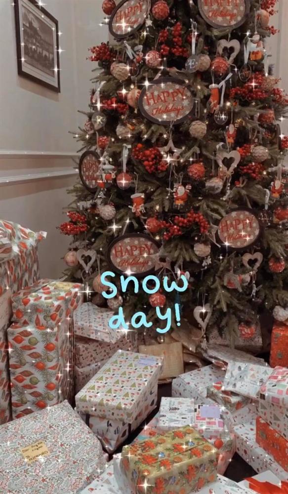 Mạnh tay chi tiền trang trí, sao Vbiz ở nhà thôi cũng có ảnh check-in Noel xịn: Biệt thự 40 tỷ dát vàng” của Ngọc Trinh đã có đối thủ?-17