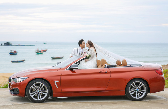 Quý Bình lái siêu xe rước vợ giàu có trong đám cưới ở Phú Quốc-4