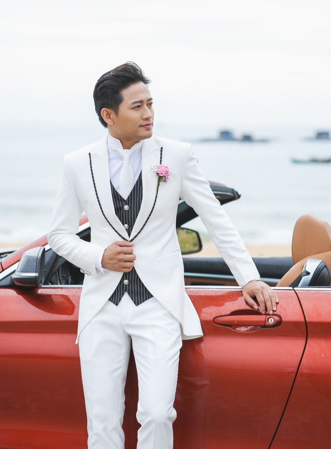 Quý Bình lái siêu xe rước vợ giàu có trong đám cưới ở Phú Quốc-3