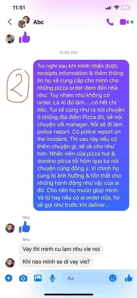 Vợ cũ Hoàng Anh chia sẻ câu chuyện đặt bánh pizza gây rối khiến cư dân mạng phẫn nộ-4