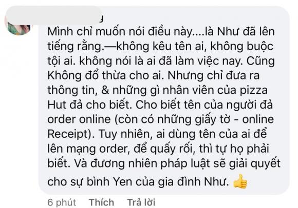 Vợ cũ Hoàng Anh chia sẻ câu chuyện đặt bánh pizza gây rối khiến cư dân mạng phẫn nộ-8