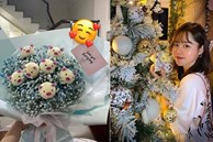 Huỳnh Anh - tình cũ Quang Hải khoe quà tặng đêm Giáng sinh, ngầm xác nhận đã có người yêu mới?