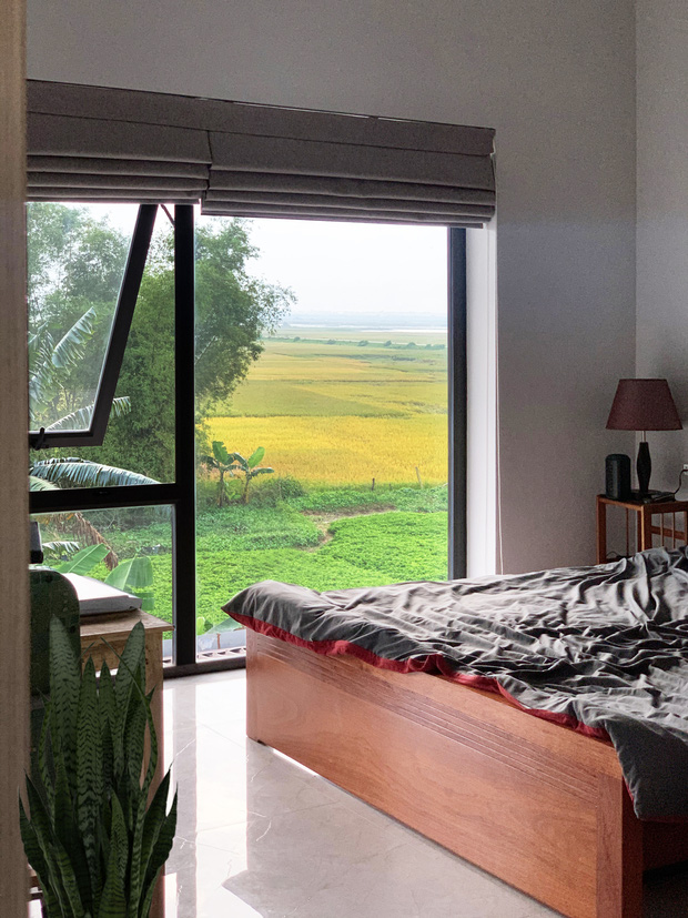 Đầu tư 2,8 tỷ, con trai kiến trúc sư xây tặng bố mẹ ngôi nhà đẹp như biệt thự ở Hà Tĩnh-12