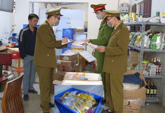 Gần 1 tấn thực phẩm đang phân hủy được mua về cấp đông để bán online-1