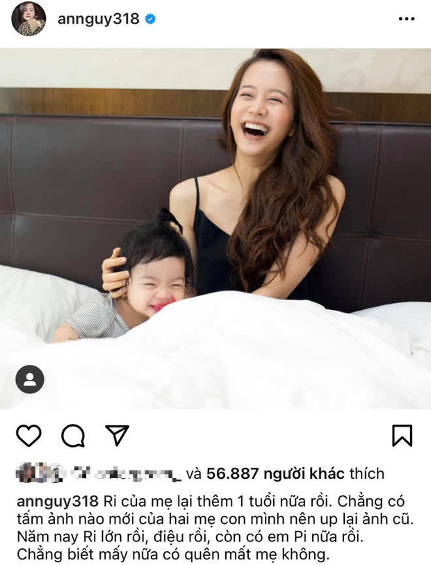 An Nguy từng khoe ảnh con gái cực xinh 1 năm trước khi xác nhận mang bầu-1