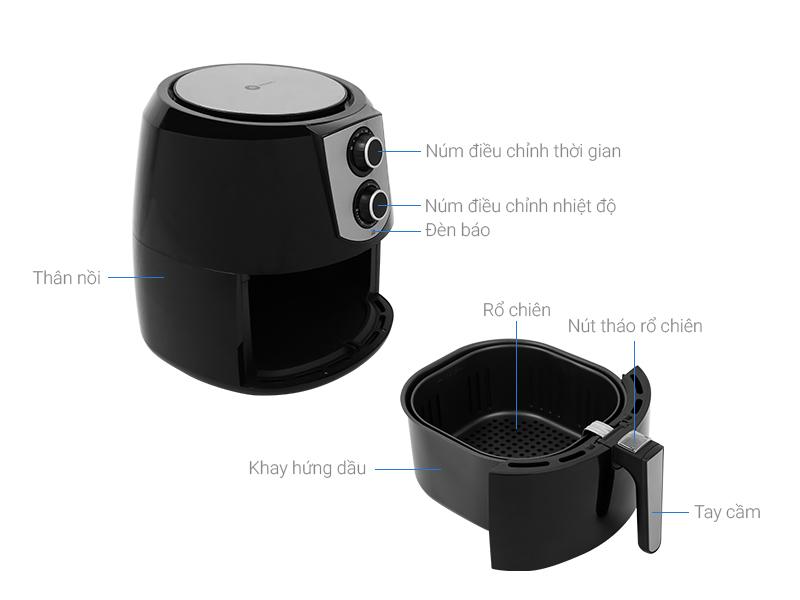 Nồi chiên không dầu có phải là sản phẩm thần thánh như mọi người nghĩ? Đồ ăn được nấu trong đó&nbsp;liệu có ngon?-2