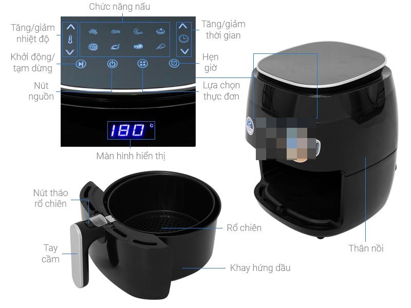 Nồi chiên không dầu có phải là sản phẩm thần thánh như mọi người nghĩ? Đồ ăn được nấu trong đó&nbsp;liệu có ngon?-6