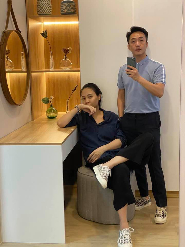 Hài hước chuyện gia đình Cường Đô La - Đàm Thu Trang: vợ lái ô tô chiếu đèn cho chồng đạp xe-4