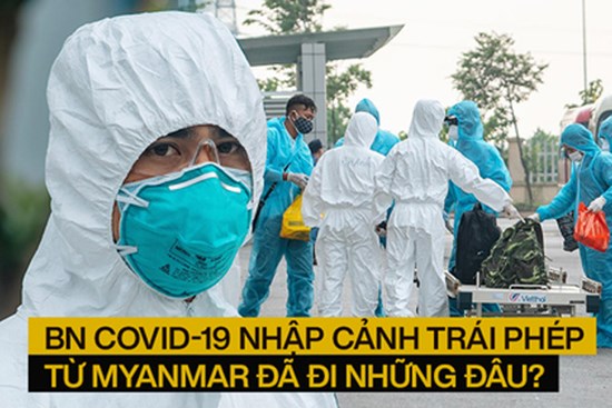 Lịch trình di chuyển phức tạp của BN Covid-19 nhập cảnh trái phép từ Myanmar: Ngồi thùng xe tải từ cửa khẩu về TP.HCM, đi qua 4 tỉnh thành