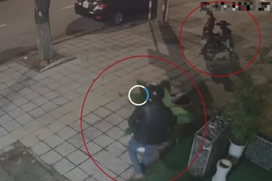 Đôi nam nữ trộm chậu cây