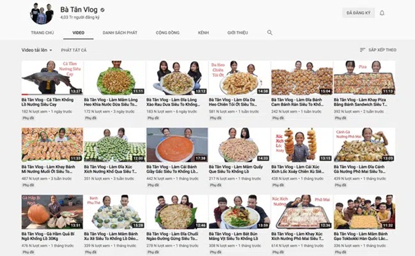 Miệt mài nấu món siêu to nhưng view vẫn cứ lẹt đẹt, dân mạng chỉ bà Tân Vlog cách làm mới mình, nghe thì ngược đời nhưng lại rất thuyết phục-1