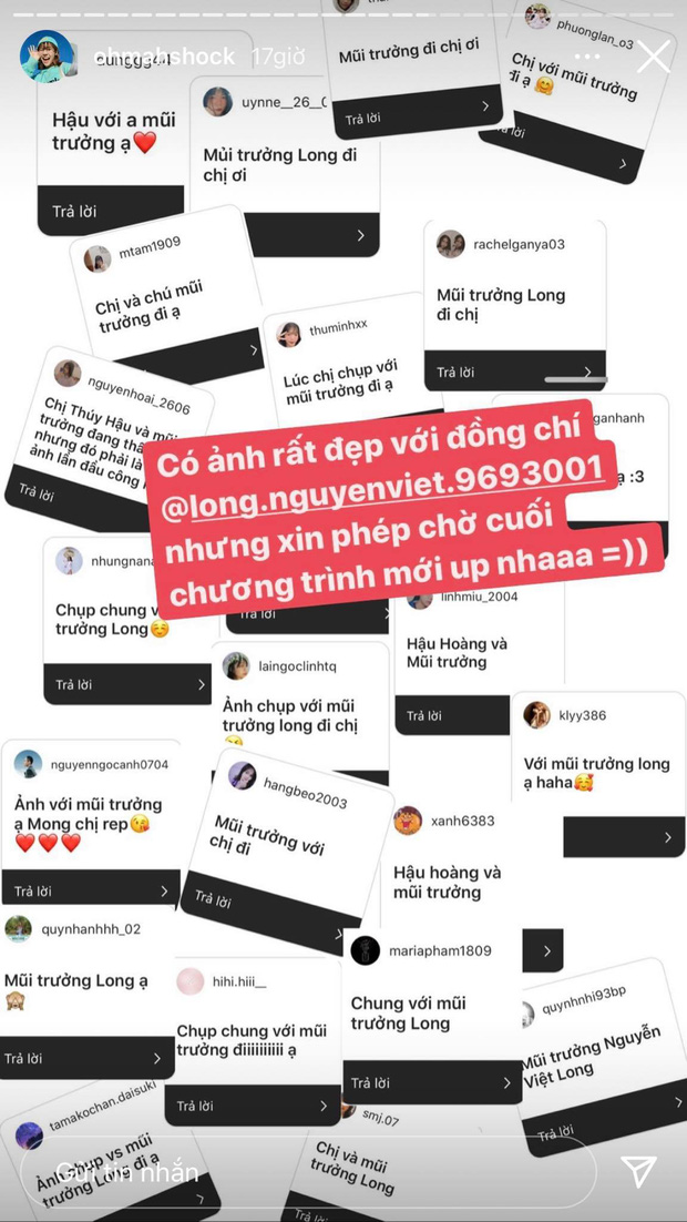 Liên tục được fan spam về Mũi trưởng Long, Hậu Hoàng đáp trả cũng chả vừa-4