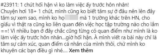 Yêu 3 năm kiên quyết không vượt rào, gái trẻ ân hận vì sau khi cưới lại phát hiện chồng... yếu sinh lý-1
