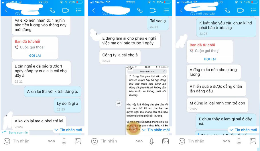 Xin nghỉ việc thời điểm trước Tết, cô nàng sale bị sếp dằn mặt, đòi lương ứng trước và màn miệt thị nhân viên khiến ai nấy sốc óc-4