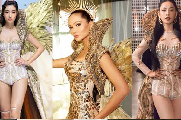 Diện đầm đen kín đáo nhưng nội y lại rõ mồn một, HH Đỗ Mỹ Linh cũng không thoát kiếp kém duyên trước ánh đèn flash-7