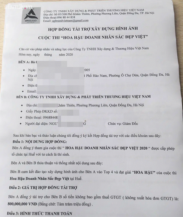 Chi gần 1 tỷ đồng cho giải cao nhất, Hoa hậu cay đắng nhận về tờ giấy A4 lem nhem vô giá trị-2