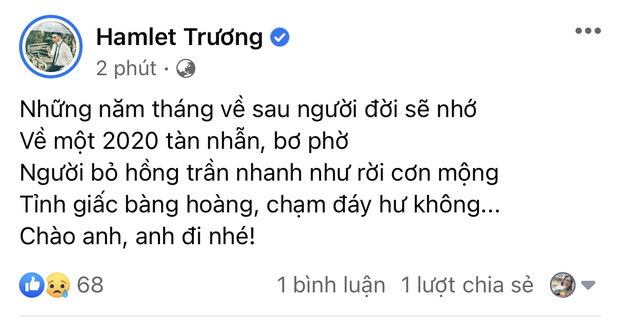 Đan Trường, Nhật Kim Anh và dàn sao Việt bàng hoàng, bật khóc nói lời tiễn biệt ca sĩ Vân Quang Long-8