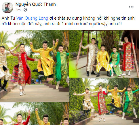 Ưng Hoàng Phúc đứng không vững khi nhận tin Vân Quang Long đột ngột qua đời-1