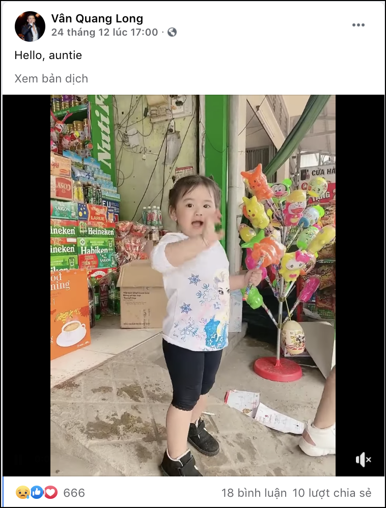 Nghẹn ngào những bài đăng gần nhất của Vân Quang Long trước khi qua đời vì đột quỵ - dạt dào nỗi nhớ vợ con-1