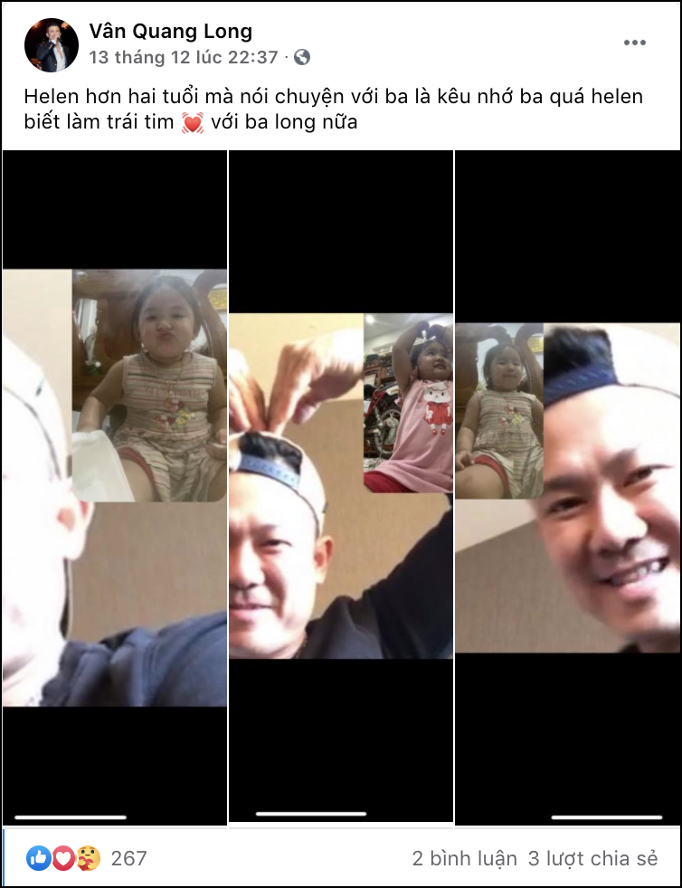 Nghẹn ngào những bài đăng gần nhất của Vân Quang Long trước khi qua đời vì đột quỵ - dạt dào nỗi nhớ vợ con-9