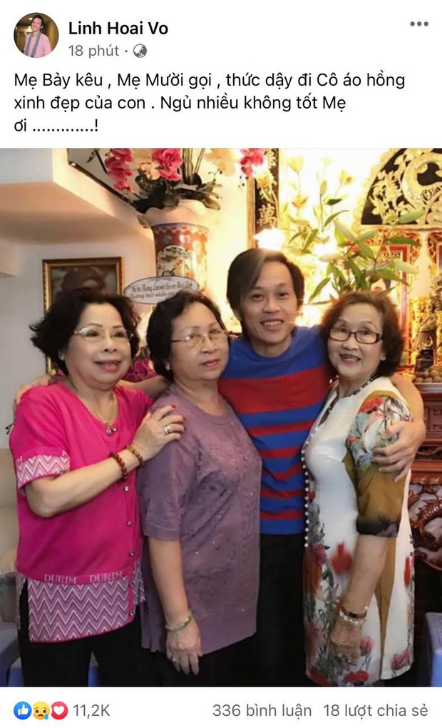 Đúng 20 ngày sau tang lễ NS Chí Tài, NS Hoài Linh đau lòng nói lời tiễn biệt thêm 1 người thân trong gia đình-1