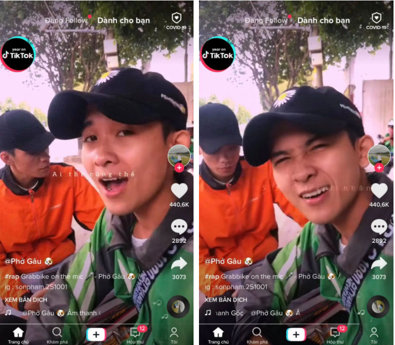 Dân mạng phát sốt với anh tài xế xe ôm công nghệ có tài bắn rap siêu đỉnh chẳng thua gì Binz mà lại còn đẹp trai như tài tử-1