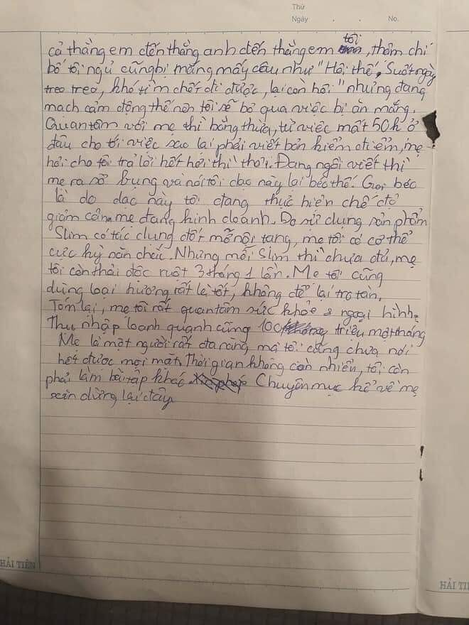 Những bài văn tả mẹ ‘cười ra nước mắt’ của học sinh, bài văn cuối cùng ai đọc xong cũng câm nín-7