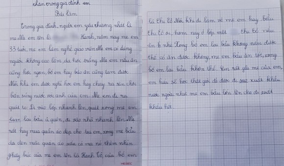 Những bài văn tả mẹ ‘cười ra nước mắt’ của học sinh, bài văn cuối cùng ai đọc xong cũng câm nín-2