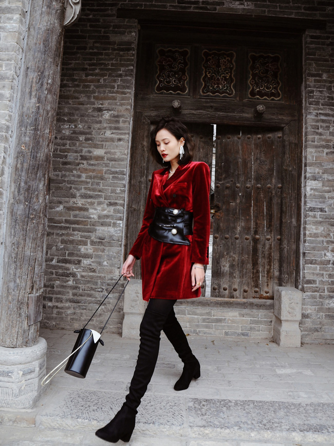 Street style trước thềm đi đón Giao thừa của các quý cô Châu Á: Dù trời lạnh vẫn mặc đẹp bất chấp-1