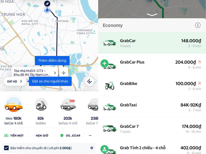 Dân đổ ra đường đi chơi: Grab, Be tăng giá gấp đôi taxi truyền thống-1