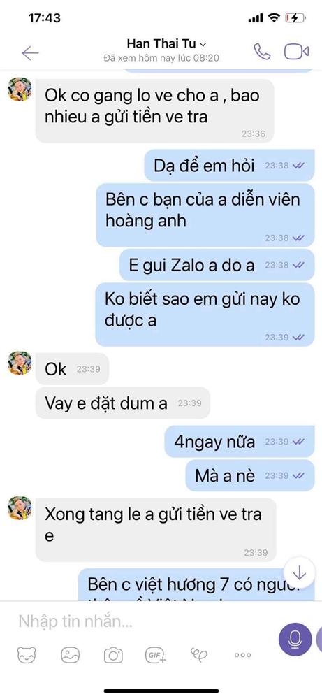 Xuất hiện kẻ giả mạo bạn thân, lừa vợ Vân Quang Long gửi 100 triệu để đưa hài cốt chồng từ Mỹ về Việt Nam-8