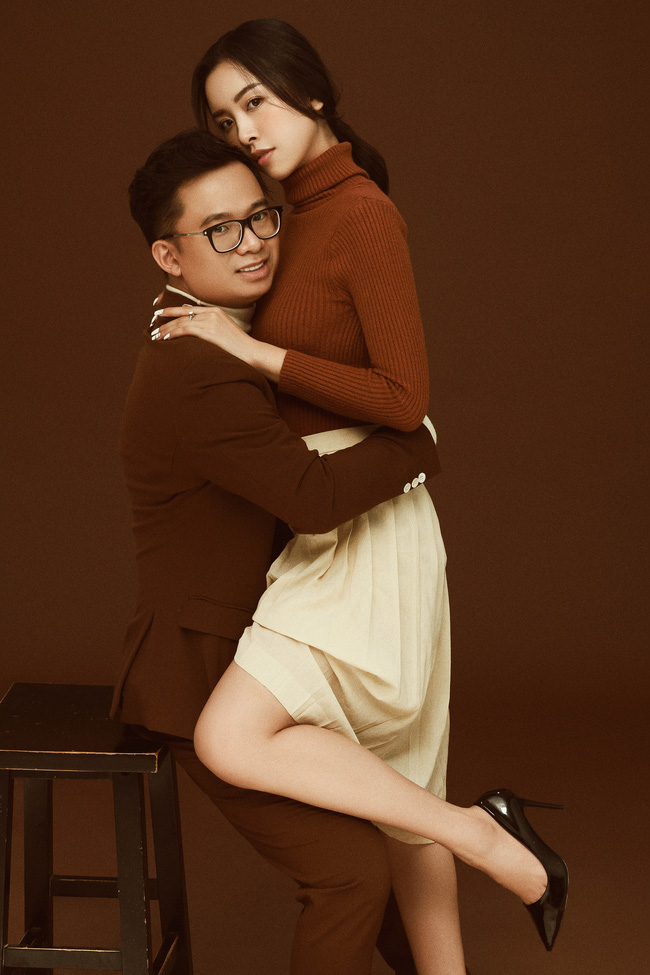 Á hậu Thúy An chính thức tung ảnh cưới đẹp như mơ cùng chồng tiến sĩ, công bố ngày lên xe hoa-4