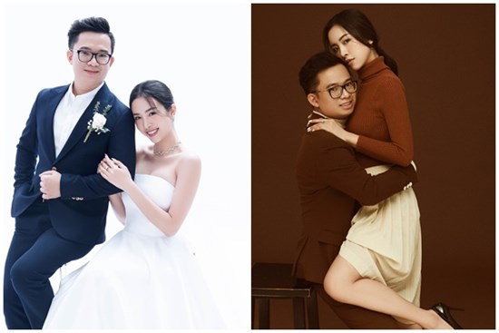Á hậu Thúy An chính thức tung ảnh cưới đẹp như mơ cùng chồng tiến sĩ, công bố ngày lên xe hoa