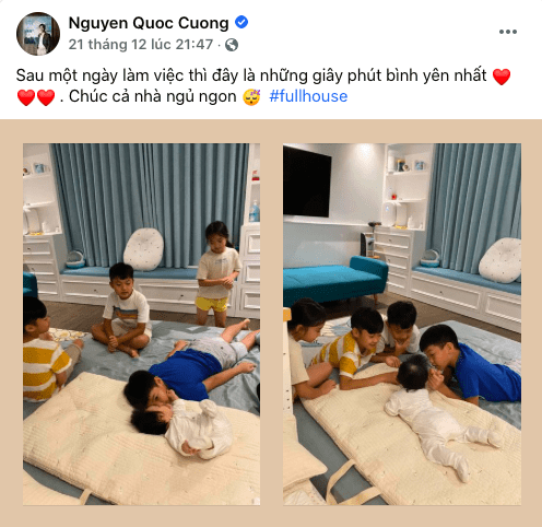 Cường Đô La lần đầu khoe ảnh chính diện của con gái-1