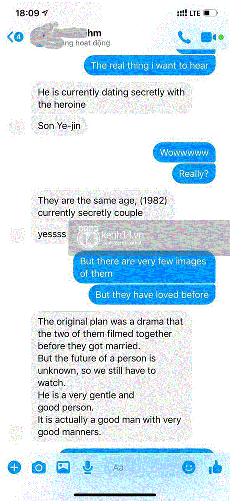 Rần rần lại ảnh tin nhắn người trong Kbiz tiết lộ Hyun Bin - Son Ye Jin hẹn hò từ lâu với bà xã Đăng Khôi-2