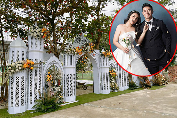 Bùi Tiến Dũng diện suit bảnh bao trong ngày trọng đại, tự lái xế hộp giá 4 tỷ đến đón nàng về dinh-9