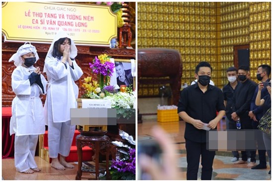 Cập nhật tang lễ NS Vân Quang Long: Lam Trường lặng lẽ đến viếng, rơi nước mắt với hình ảnh các con của cố NS chắp tay cảm ơn từng người