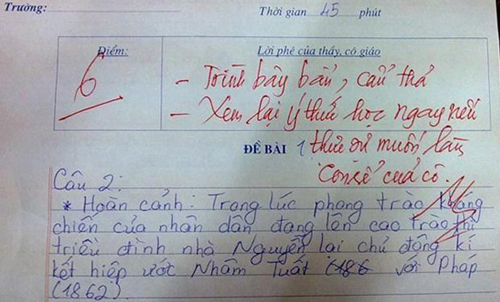 Những màn chấm điểm vô tiền khoáng hậu của giáo viên: Ai cũng tưởng thầy cô thiên vị nhưng khi đọc đến lời phê mới ngã ngửa-2