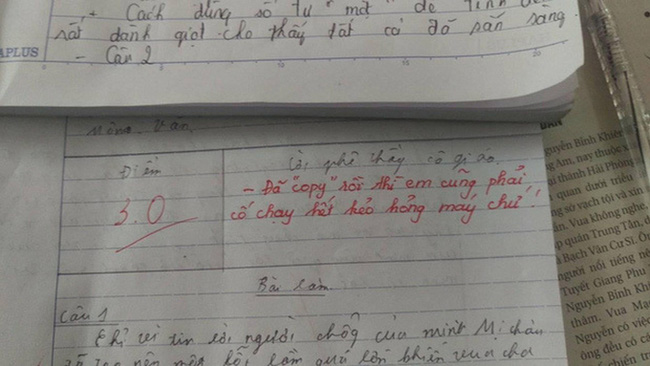 Những màn chấm điểm vô tiền khoáng hậu của giáo viên: Ai cũng tưởng thầy cô thiên vị nhưng khi đọc đến lời phê mới ngã ngửa-6