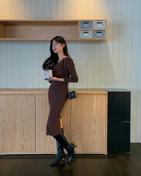 12 outfit max sành điệu của hội gái Hàn sang chảnh, học theo ngay để có style chuẩn đẹp cho năm mới-10