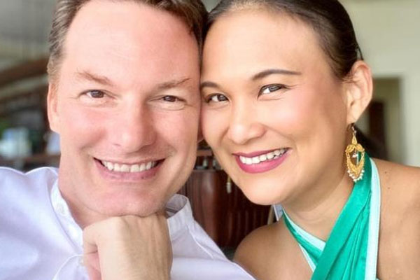 Hồng Nhung công khai sánh đôi bên bạn trai ngoại quốc, bạn trai bác sĩ có mặt trong đám cưới con gái Thanh Lam-6