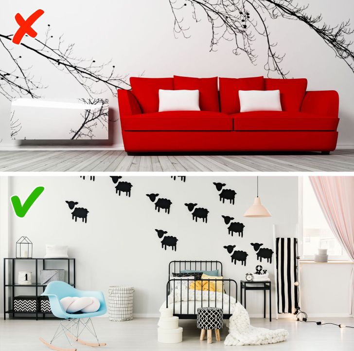 8 mẹo trang trí nội thất có vẻ hợp thời nhưng thực ra lại cổ lỗ sĩ, đừng dại áp dụng khi Tết Nguyên Đán đang đến gần-10