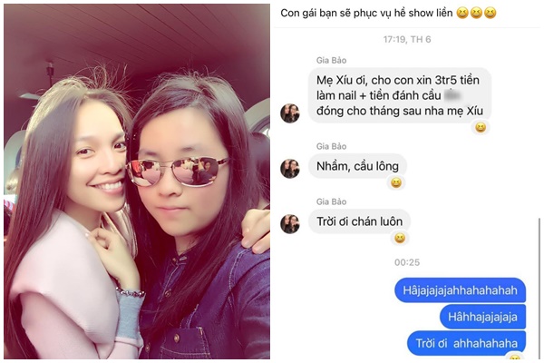 Hiền Thục lên tiếng sau lùm xùm tin nhắn sai chính tả thành từ tục tĩu, tiết lộ tính cách thật của con gái-5